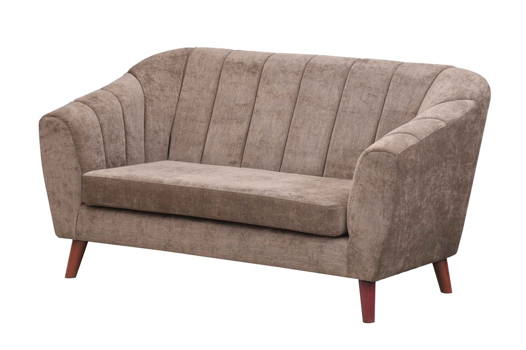 SOFA GRACE 2 SEATER VLINE TRUFFLE