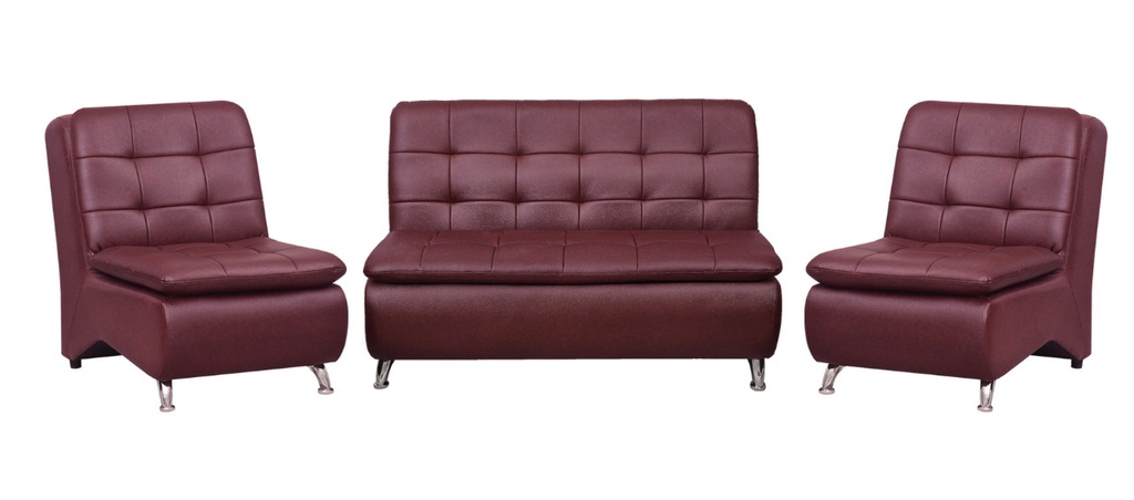 SOFA SET MARVEL 211 SEAT OSCAR BONIA BLACK