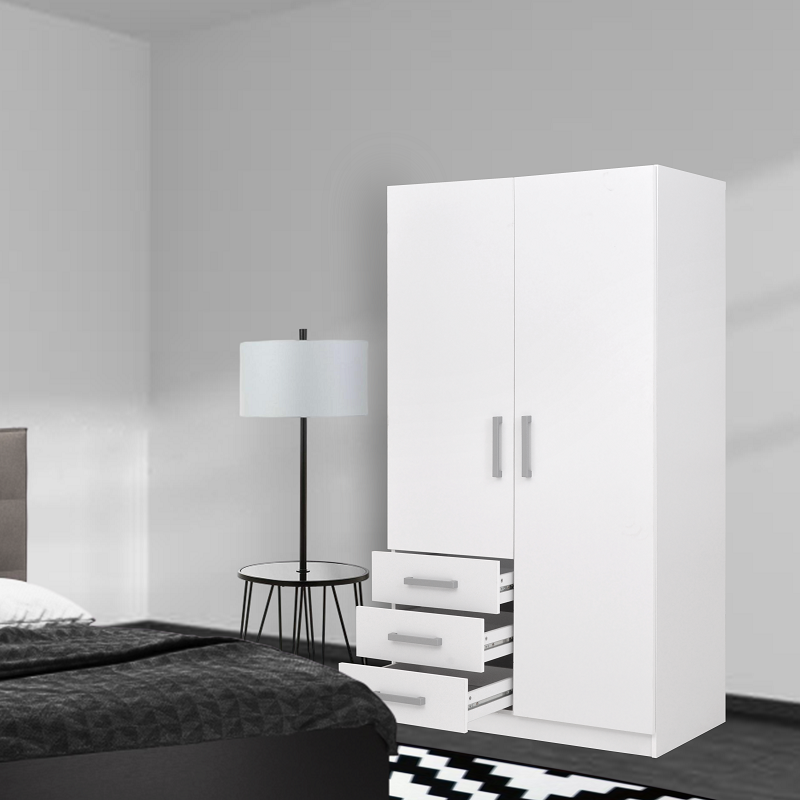 WARDROBE LILY TWO DOORS WHITE