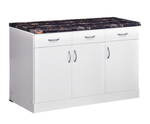 KITCHEN SET BAWAH 3 PINTU 5610 WHITE