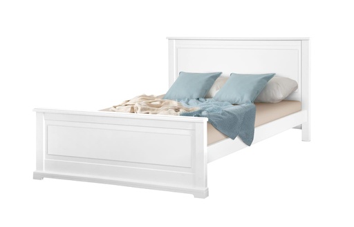 FLORENCE KING BED WHITE 180 x 200