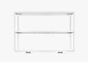 KITCHEN SET TOPPER RACK 004 WHITE