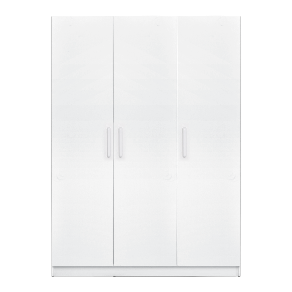 WARDROBE LILY THREE DOORS WHITE