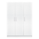 WARDROBE LILY THREE DOORS WHITE