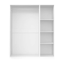 WARDROBE LILY THREE DOORS WHITE