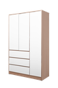 WARDROBE GARVIN THREE DOORS NATURAL