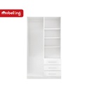 WARDROBE LILY TWO DOORS WHITE