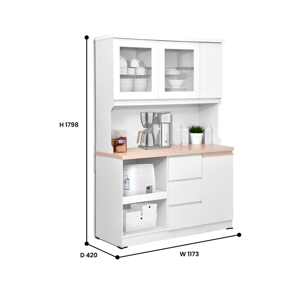KITCHEN SET CABINET 3710 WHITE