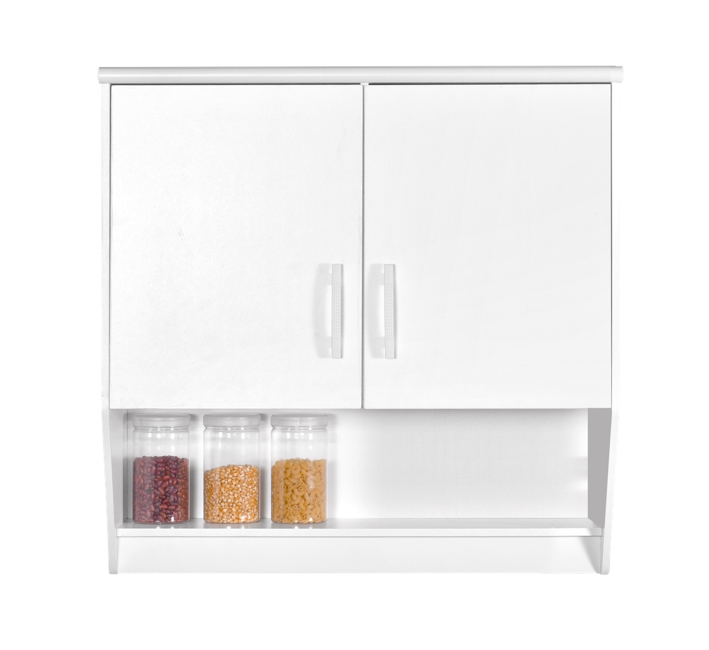 KITCHEN SET ATAS 2 PINTU LUNA PUTIH