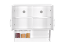 KITCHEN SET ATAS 2 PINTU LUNA PUTIH