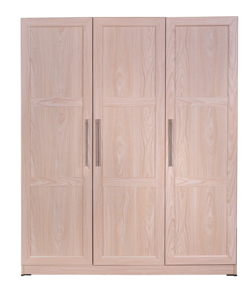 WARDROBE LOTUS THREE DOORS NATURAL