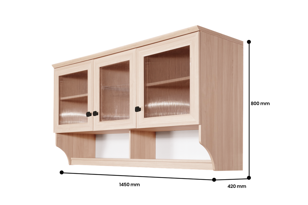 KITCHEN SET ATAS AILEEN 3 DOOR WINTER MAPLE