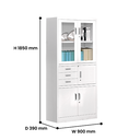 STELL CABINET X173 WHITE 
