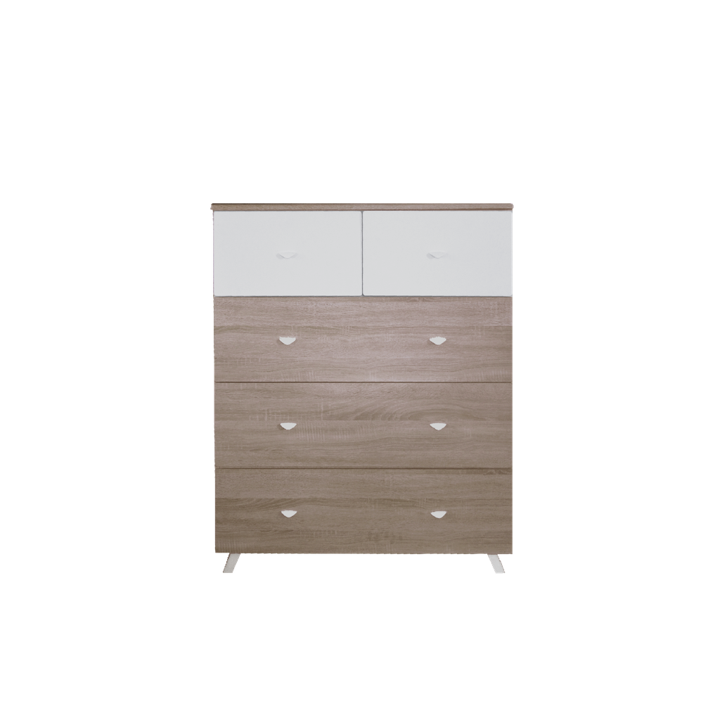 TALL BOY BERTA SERIES SONOMA OAK LIGHT