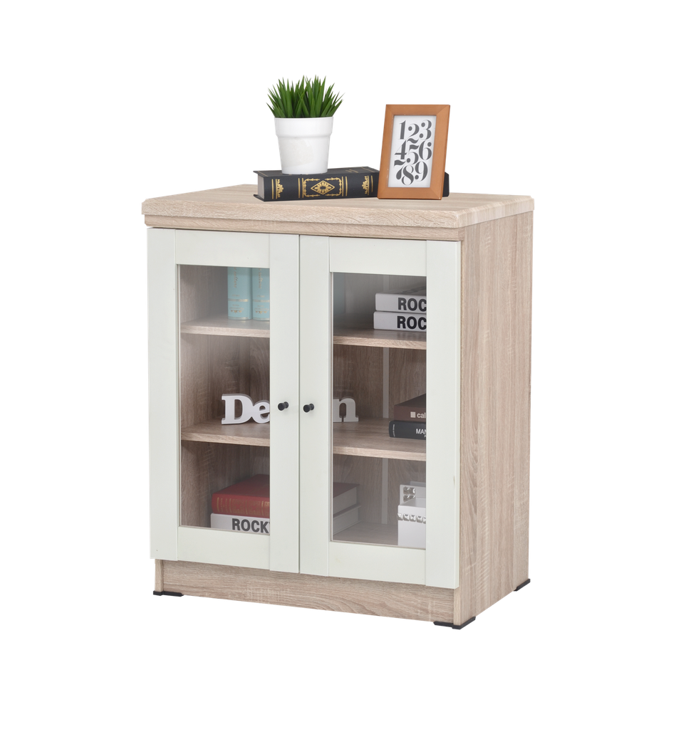 LEMARI HIAS RENDAH 2696 SONOMA OAK LIGHT