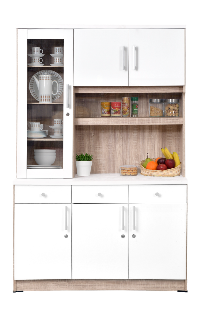 KITCHEN SET CABINET 3410 SOL WHITE GLOOSY DOOR