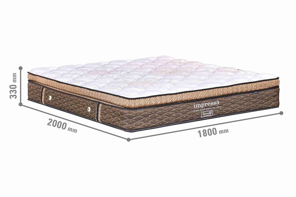 MATRAS IMPRESSA LATEX 180 X 200