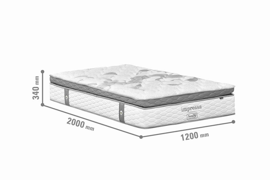 MATRAS IMPRESSA POCKET 120 X 200