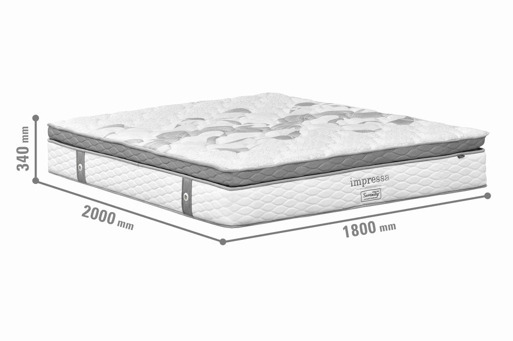 MATRAS IMPRESSA POCKET 180 X 200
