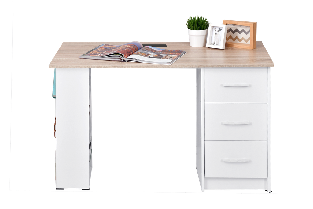 MEJA TULIS MINIMALIS SOL WITH RACK