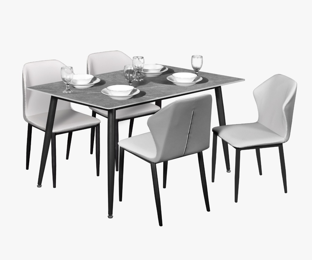 DINING SET A106 616 4 CHAIRS