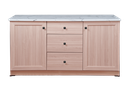 KITCHEN SET BAWAH AILEEN 2 DOOR WINTER MAPLE