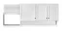 KITCHEN SET ATAS 3 PINTU LAVENDER 3D-M