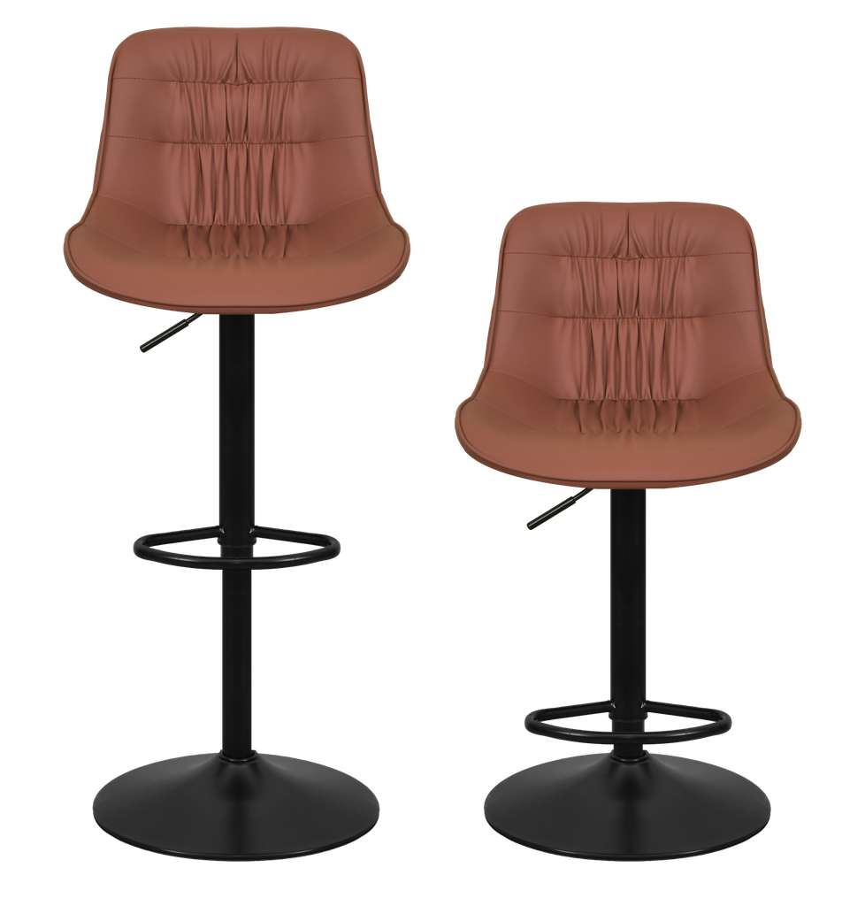 BAR STOOL H 9014 BROWN