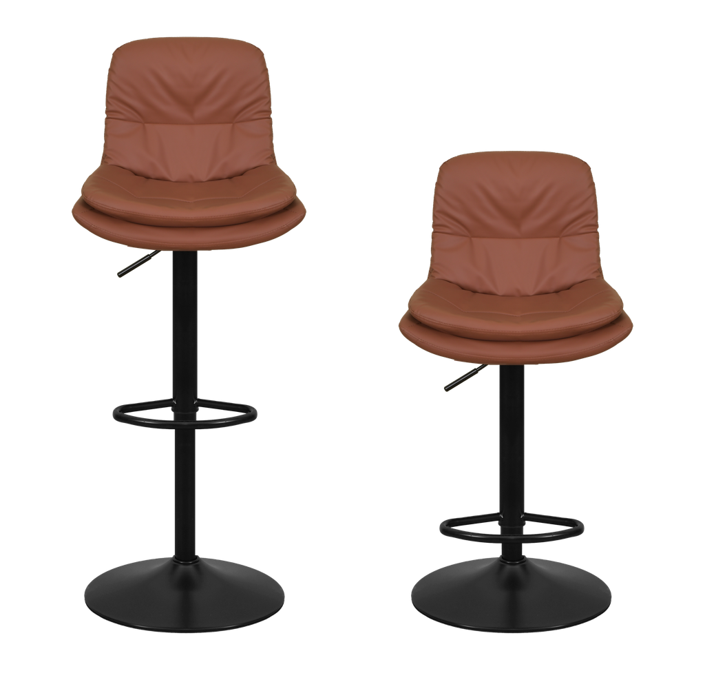 BAR STOOL H 9015 BROWN