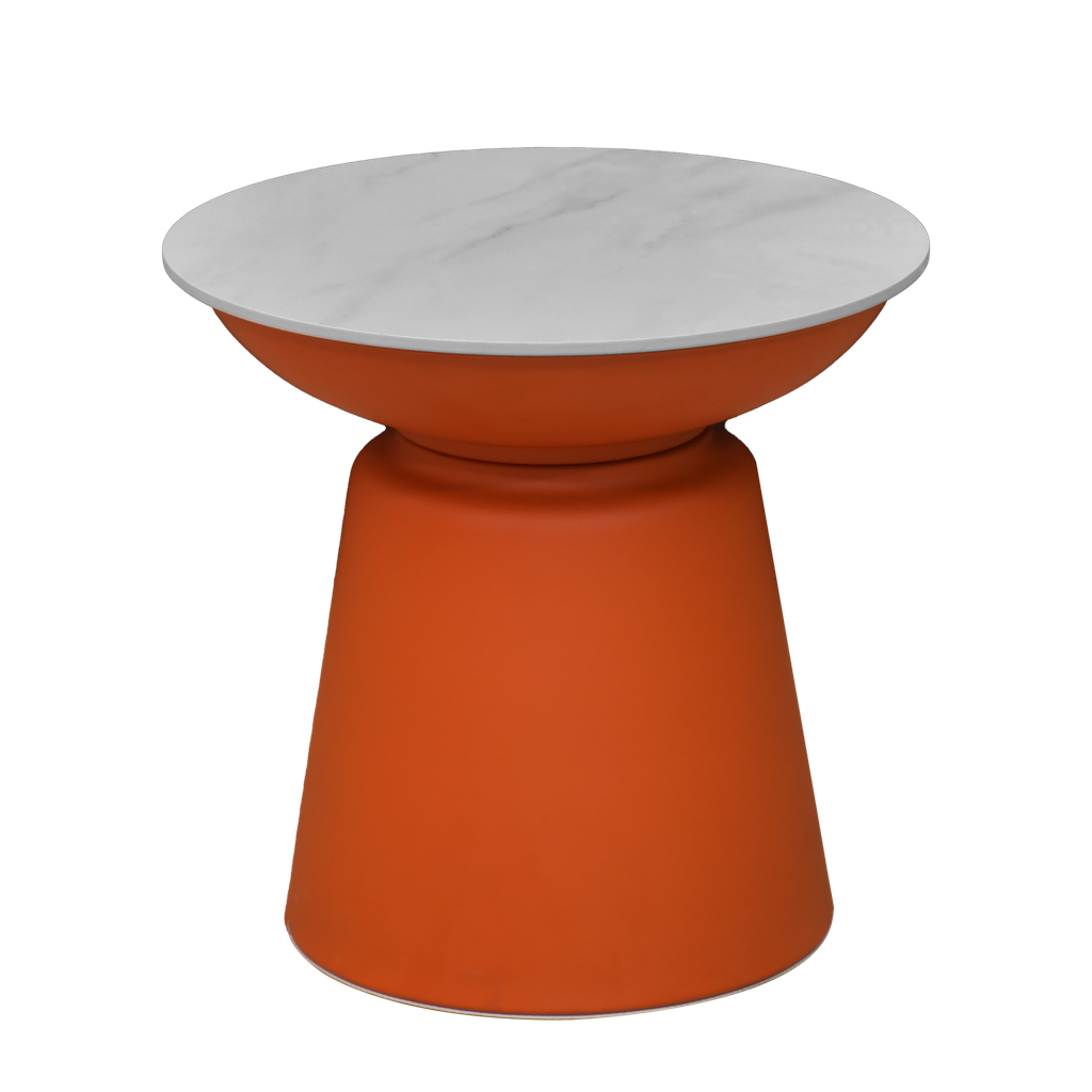 COFFEE TABLE 1941# DIA 50CM ORANGE