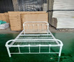 STEEL BED 405 WHITE 180CMx200CM