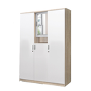 LEMARI PAKAIAN 3 PINTU CRM MASUK NATURAL