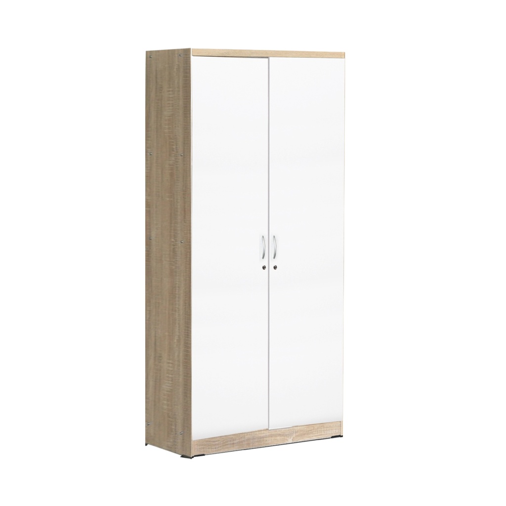 LEMARI PAKAIAN 2 PINTU 26111 NATURAL