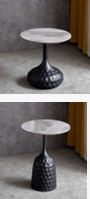 COFFEE TABLE T19+T08 DIA 50 GREY