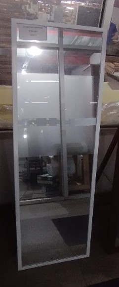 STANDING MIRROR SP WOOD WHITE LARGE