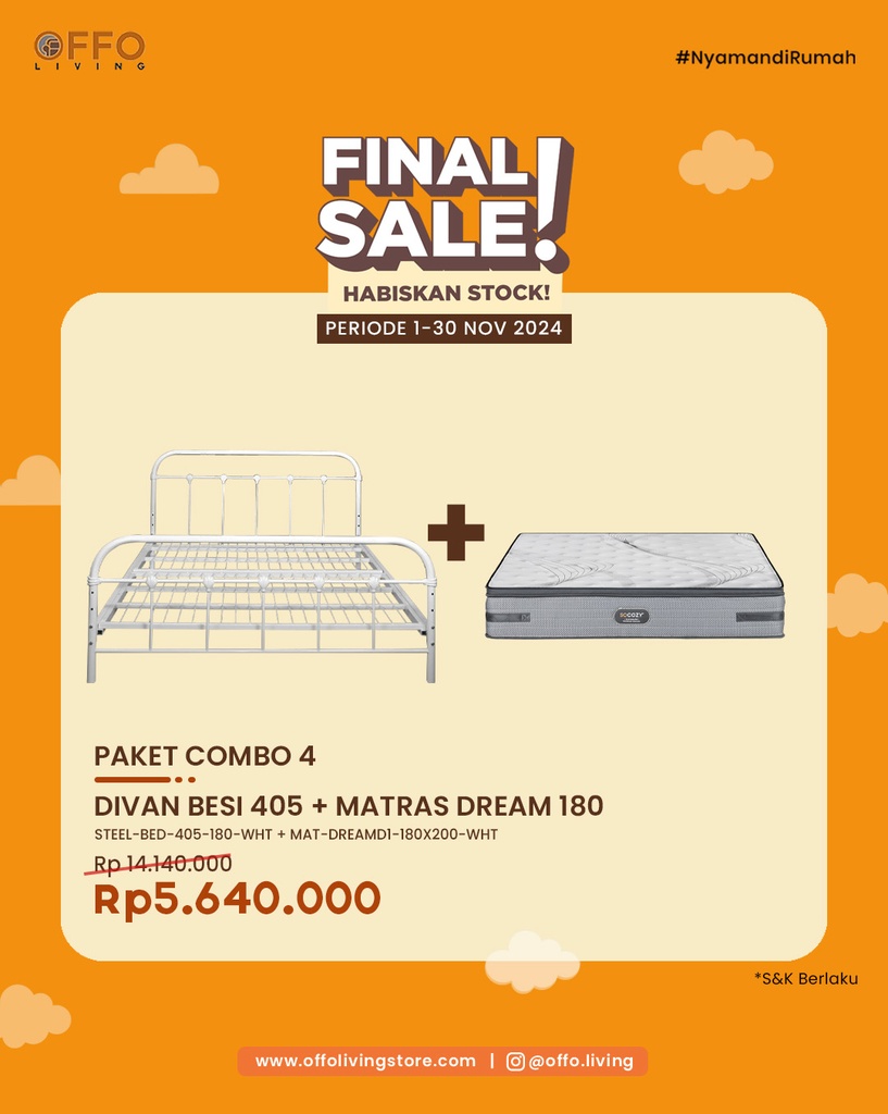 FINAL SALE PAKET COMBO 4