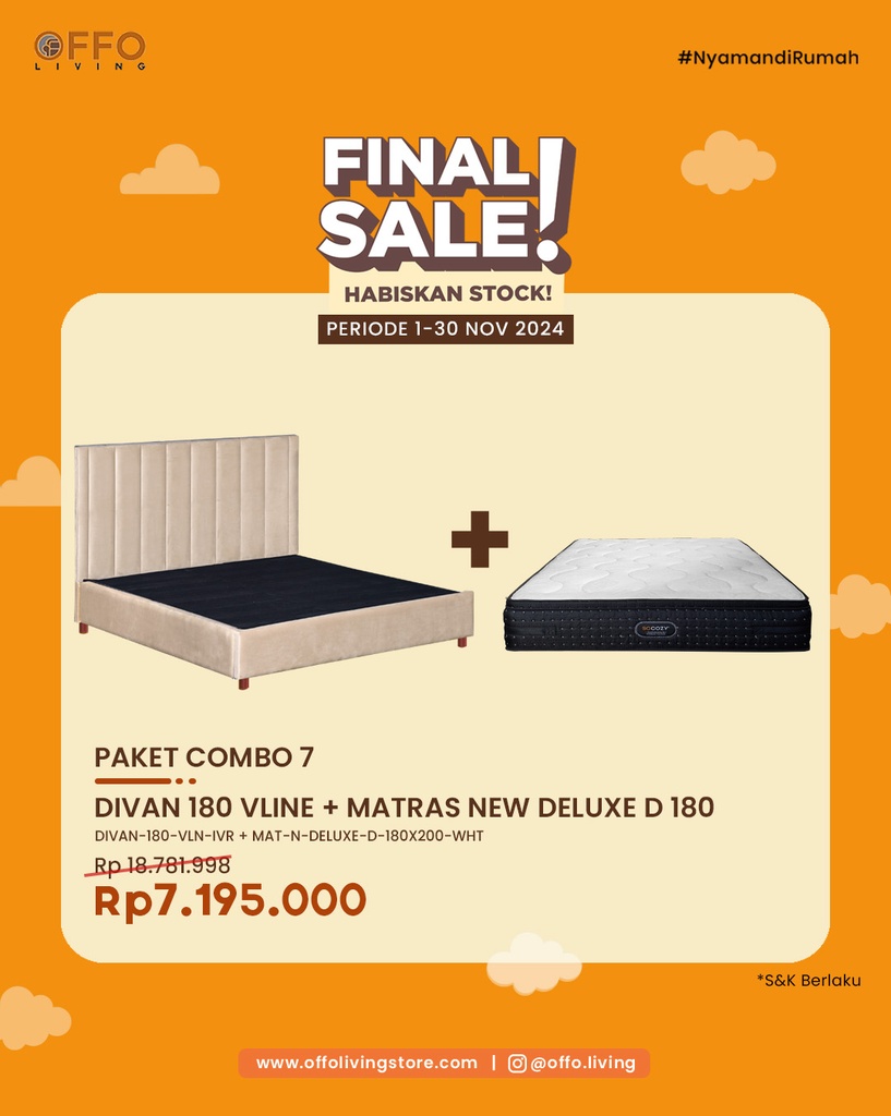 FINAL SALE PAKET COMBO 7