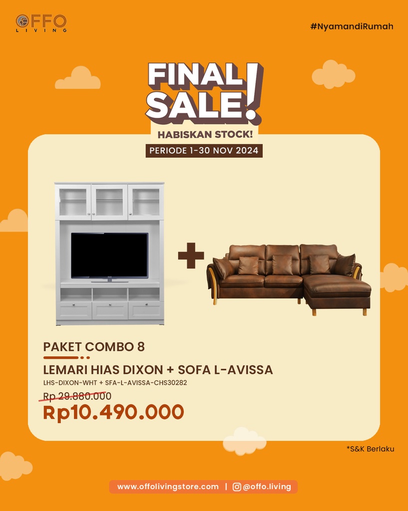 FINAL SALE PAKET COMBO 8