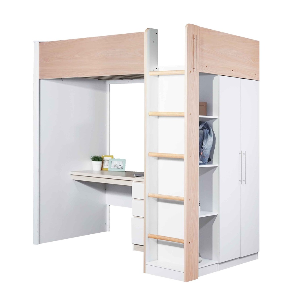 BUNK BED ARLO WHITE 0722