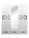 STEEL HBW 106 SLIDING WARDROBE 3 DOOR PRINTING 2