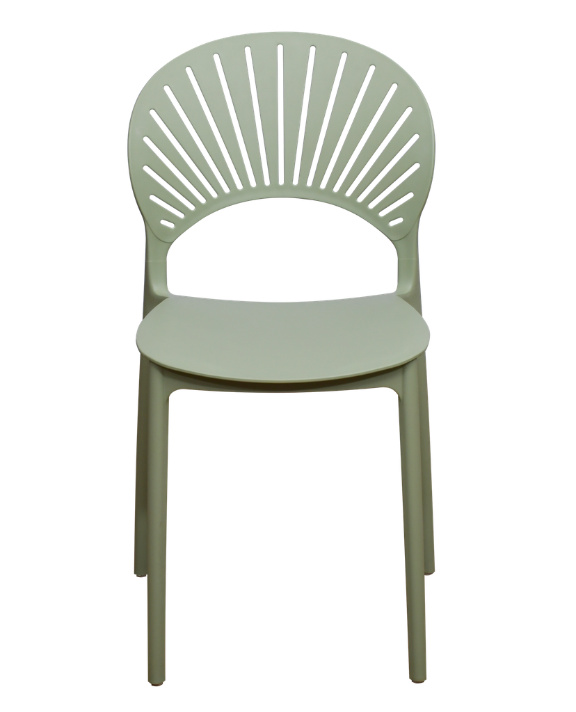 PLASTIC CHAIR THDC612 GREEN NXG09