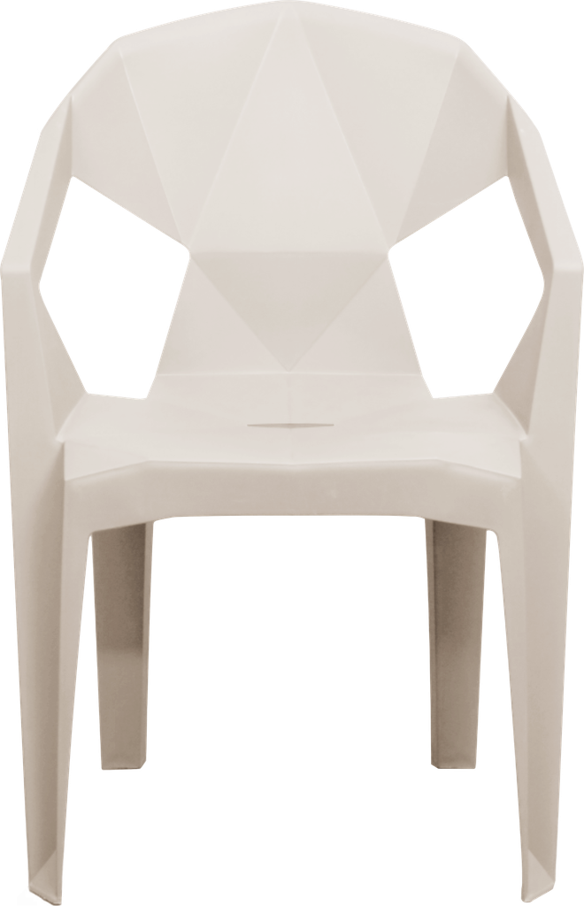 PLASTIC CHAIR THDC967 WHITE 95679