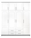 WARDROBE LPXD 4817 GREY