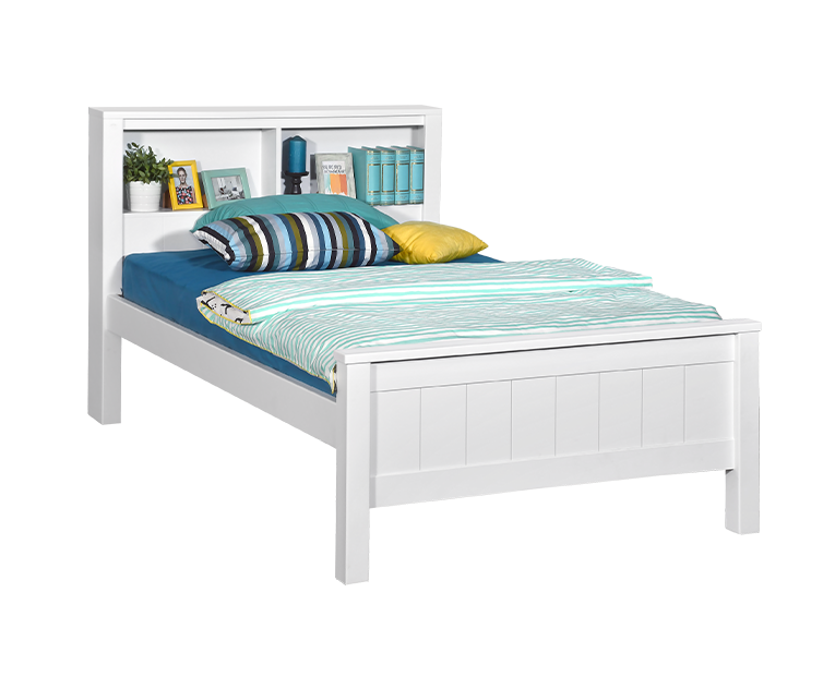 RANJANG TUNGGAL POLO FEATURE UK 120X200 WHITE