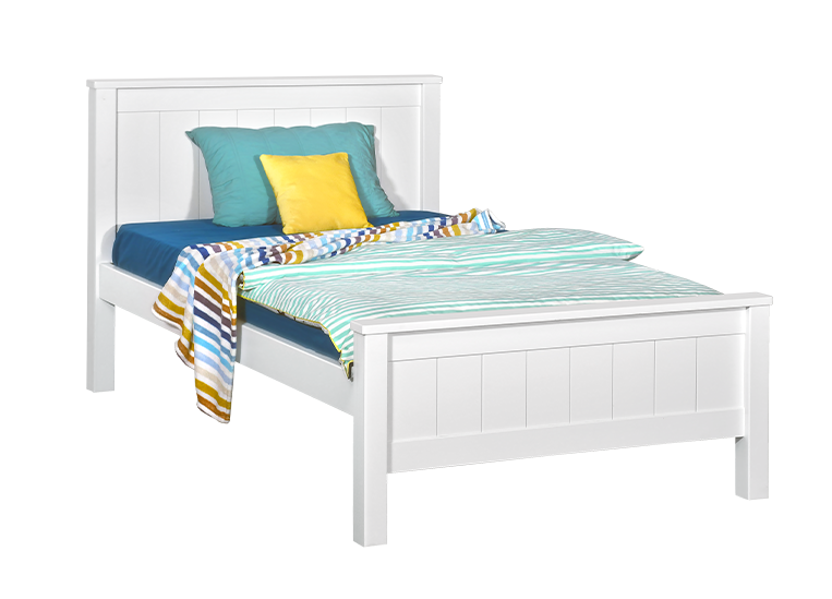 RANJANG TUNGGAL POLO FULL PANEL UK 120X200 WHITE