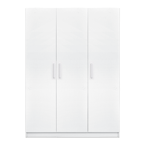 WARDROBE LILY THREE DOORS WHITE