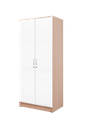 LEMARI PAKAIAN 2 PINTU 261110 NATURAL