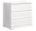 LILY 3 DRAWERS SNOOZE WHITE