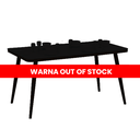 GLASS DINING TABLE 1901C MARBLE WHITE 130 X 80