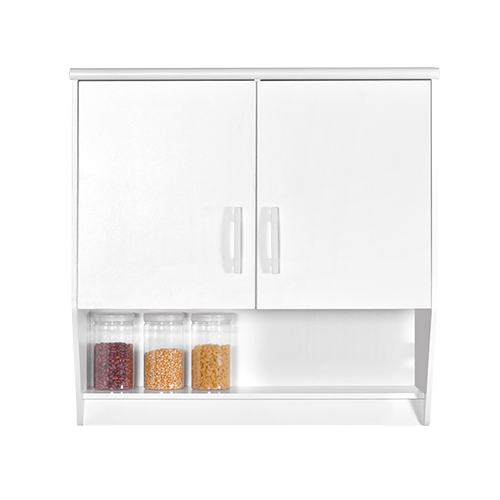 KITCHEN SET ATAS 2 PINTU LUNA PUTIH